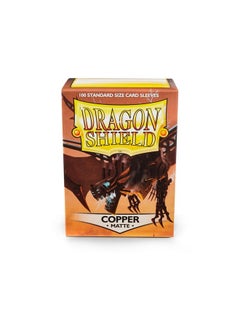 dragon shield N Shield Matte Copper Standard Size 100 Ct Card Sleeves Value Bundle  - Image 4