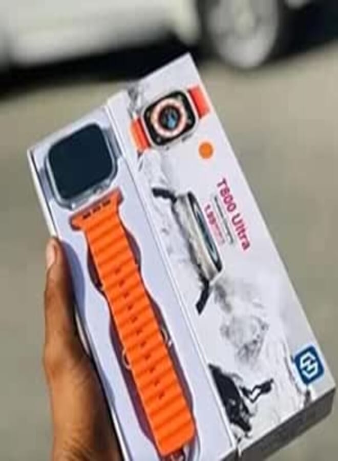 Smart Watch T800 Ultra NFC Bluetooth Call Wireless Charging Orange