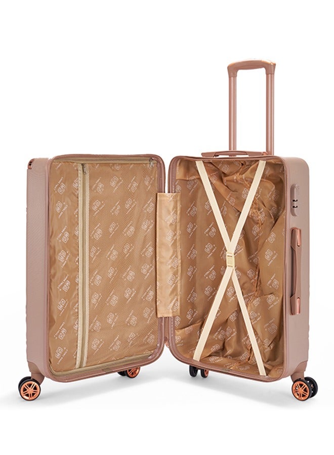 LIMRA Cabin Carry Check-In Luggage Trolley Size 20 inch Gold - Image 5
