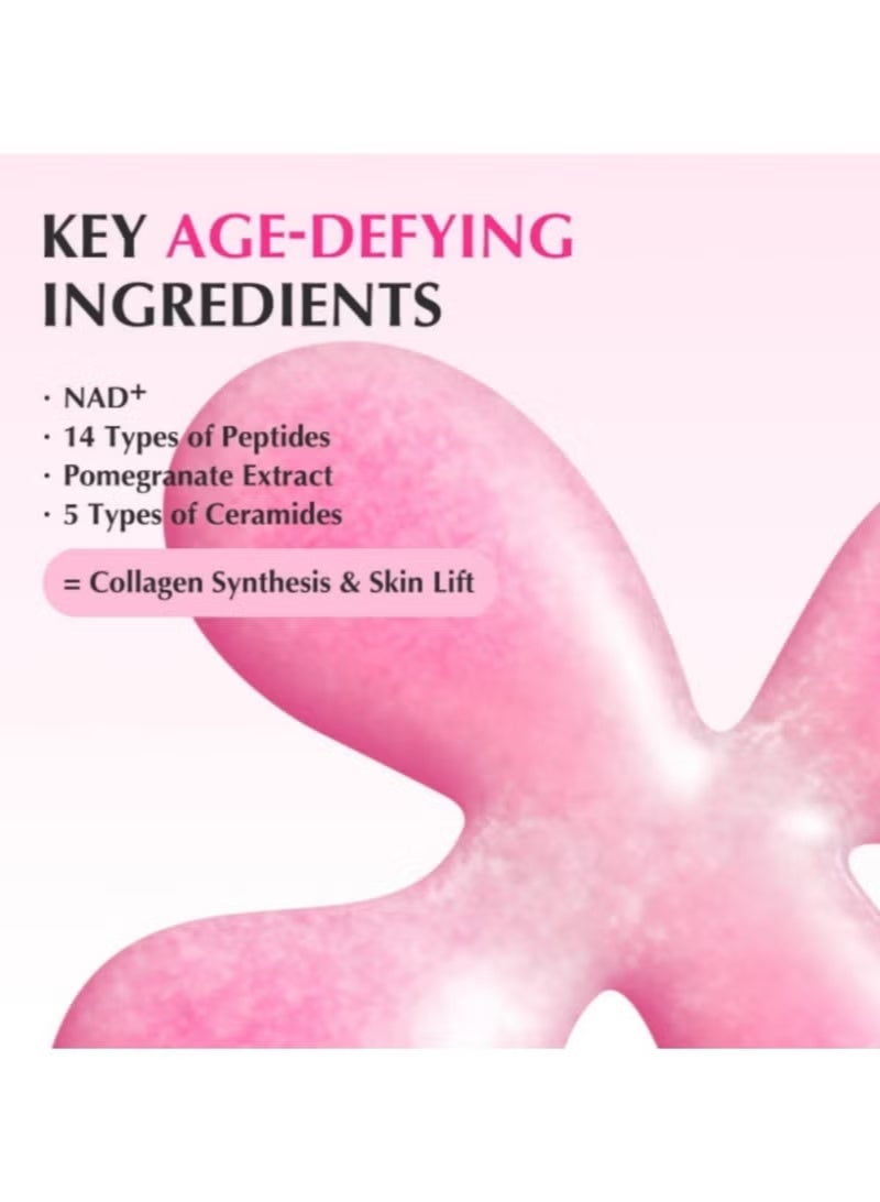 EQQUALBERRY NAD+ Peptide Boosting Smoothie Serum 30ml Rejuvenating Facial Serum with NAD+, Peptides & Antioxidants for Firmness, Radiance & Hydration - Image 2