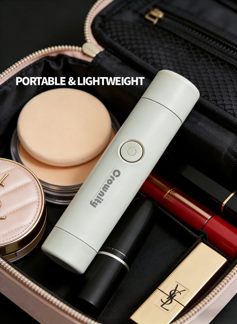 كرونايتي ماكينة حلاقة نسائية متعددة الاستخدامات لإزالة الشعر – ماكينة حلاقة للمناطق الحساسة والوجه والجسم، جهاز إزالة شعر نسائي مقاوم للماء IPX7 وقابل للشحن USB - Image 2