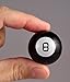 Worlds Smallest Magic 8 Ball Miniature Version of The Classic Fortune Teller Toy Fully Playable and Accurate to The Original Includes 10 Positive Negative and Neutral AnswersSI514 - Image 3