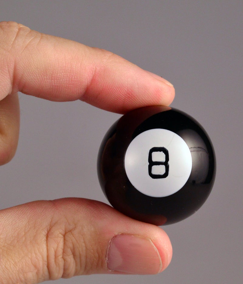 Worlds Smallest Magic 8 Ball Miniature Version of The Classic Fortune Teller Toy Fully Playable and Accurate to The Original Includes 10 Positive Negative and Neutral AnswersSI514 - Image 2