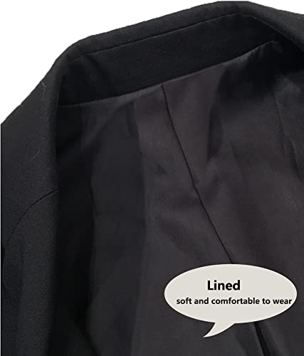 GOLDSTITCH Mens Black Vintage Tailcoat Jacket Fancy Cool Cosplay Costume Robe Black Medium - Image 5