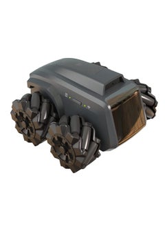 Moorebot Scout - Tiny AI-Powered Smart Camera Mobile Robot for Monitoring, Work with Alexa and Google Home, 1080P, Human and Pets Recognition, FWD Mecanum Wheels, Auto Patrol and Docking, Night Vision