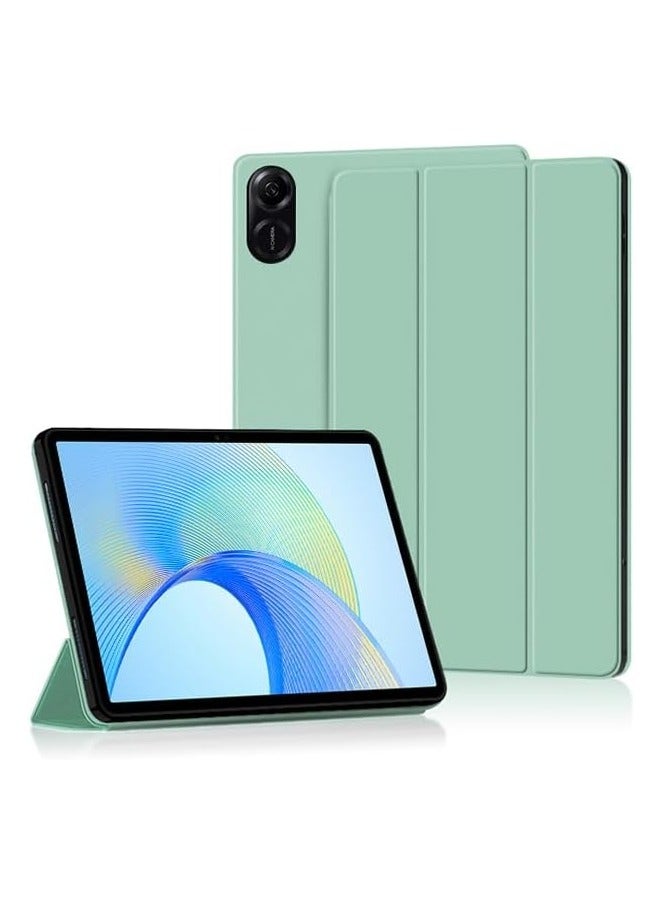 Case Compatible with Honor Pad X9 11.5 inch Released 2023 Tablet, Ultra Slim Lightweight TPU Leather Cover Case with Stand Tablet case Shockproof Rugged Armoured Case (Green) - Image 1