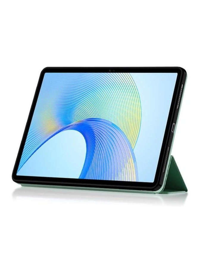 Case Compatible with Honor Pad X9 11.5 inch Released 2023 Tablet, Ultra Slim Lightweight TPU Leather Cover Case with Stand Tablet case Shockproof Rugged Armoured Case (Green) - Image 2