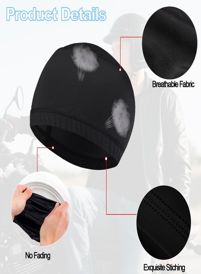 Roybens 6PCS Cooling Skull Caps for Men, Hard Hat Liner Helmet Liner Cycling Cap Running Beanie Motorcycle Sweat Wicking Head Wrap Women - Image 5
