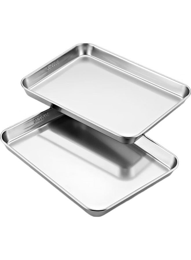 Yutai 316 Stainless Steel Square Plate, Thickened Tray, Household Dumpling Plate, Rice Noodle Roll Steaming Plate, Cold Noodle Plate, Serving Plate, 31.5Cm - Image 2