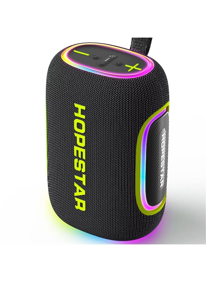 HopeStar H58 65W Powerful Sound Bluetooth Speaker with RGB Lights | 8000mAh Battery, 6H Playtime, IPX6 Waterproof, TWS Pairing & EQ Modes for Outdoor Parties, Home, and Travel - Image 2