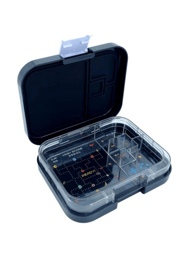 Tiny Wheel 4-Compartment Arcade Theme Bento Box for Kids Black - Image 3