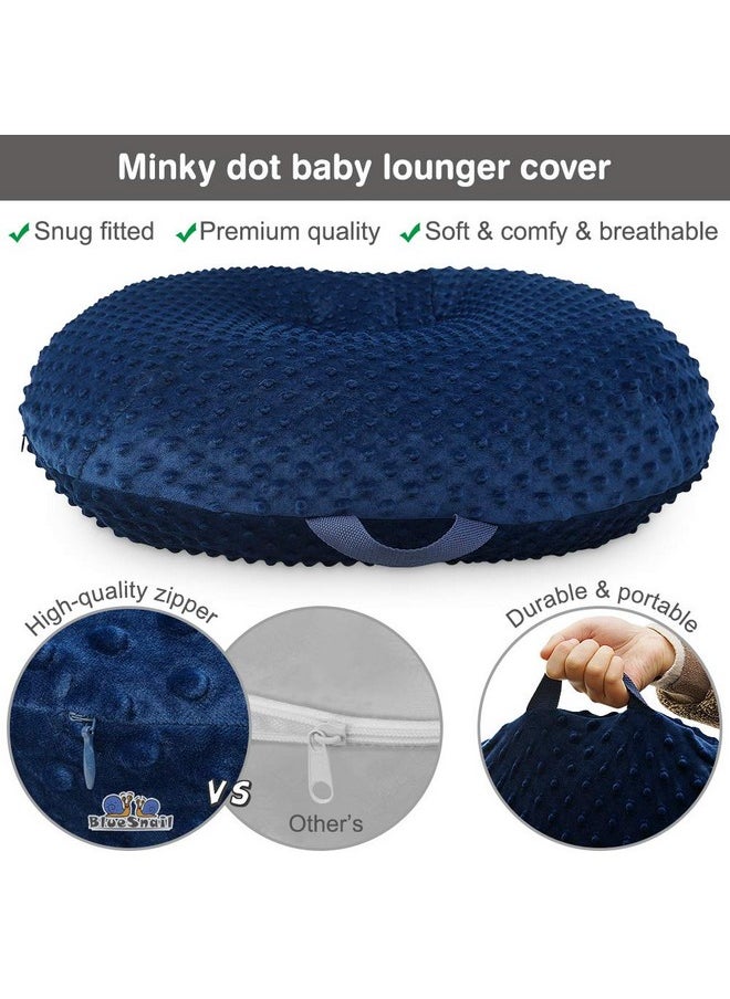 Strechy Minky Newborn Lounger Cover Removable And Ultra Soft Sung Fitted Baby Lounger Slipcover (1 Packnavy) - pzsku/Z8803EA50D5AB1493C754Z/45/_/1698500504/d1843a8e-8094-49a0-b67b-cdac8385a2eb