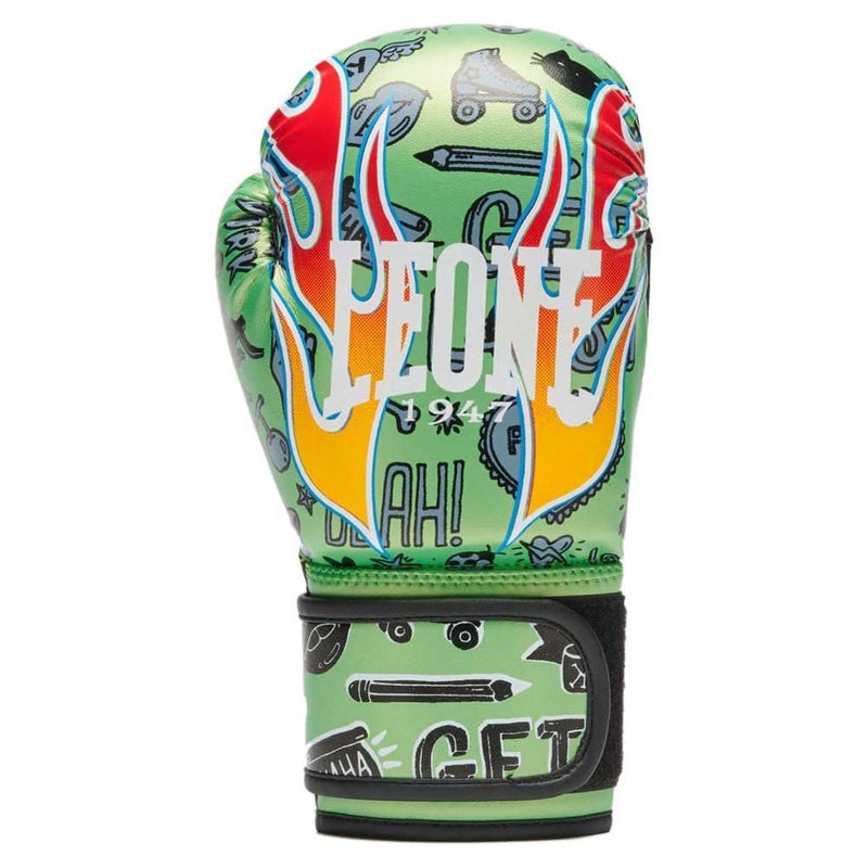 LEONE 1947 Flames Boxing Gloves 06oz GN407J - Image 2