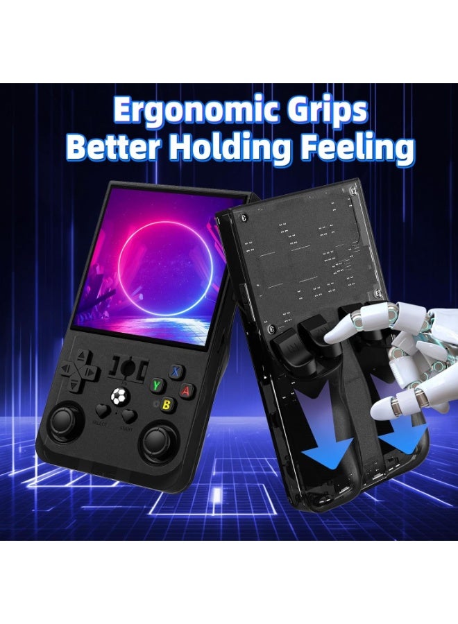 ELTRAZONE R36MAX Retro Gaming Console – Handheld Pocket Arcade with 4.0” IPS Screen, Open Source Linux, 4000mAh Battery, 64GB TF Card, Over 20,000 Games, Black - Image 5
