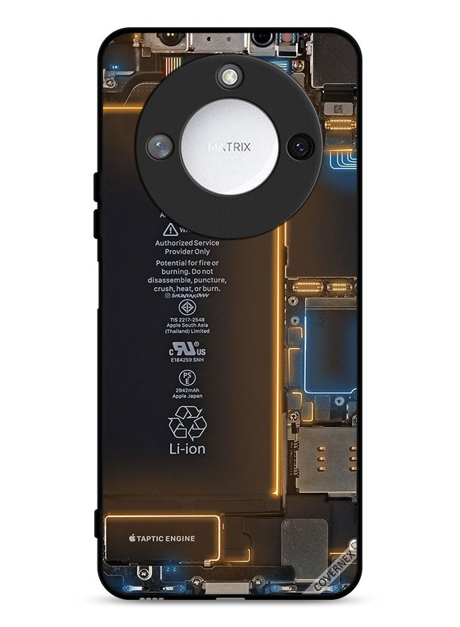 Covernex Honor X9c Smart 5G Protective Case Cover Phone Back Inside Pattern - Image 1