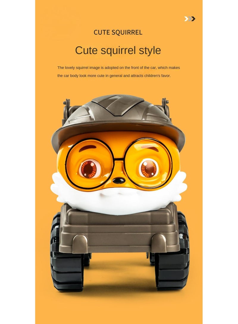 Y&D Simulation Of Children's Fall-resistant Engineering Cement Mixer Truck Model Toy - Image 2