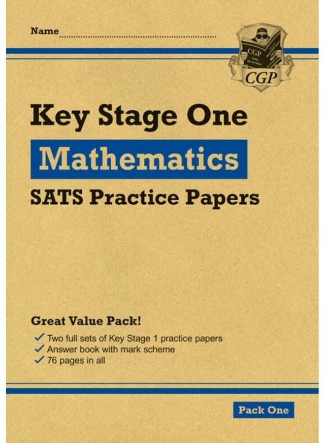 KS1 Maths SATS Practice Papers Pack 1 for end of year assessments - Paperback