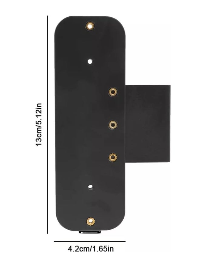 HOMESTAR Blink Doorbell Mount, Adhesive Mounting Bracket for Blink Video Doorbell, No Drilling Door Mount, Accessories for Blink Home Security System ,Blink Doorbell is NOT Included (Black) - Image 2