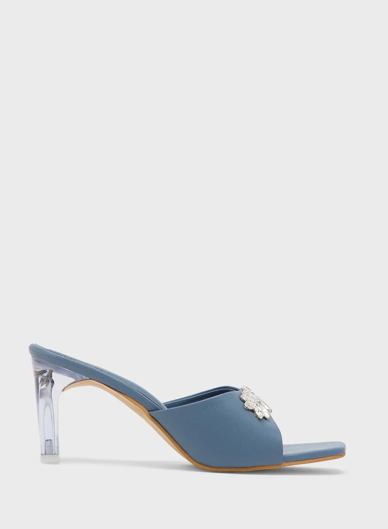 بيتك ستيبس High Heeled Sandal With Bow
