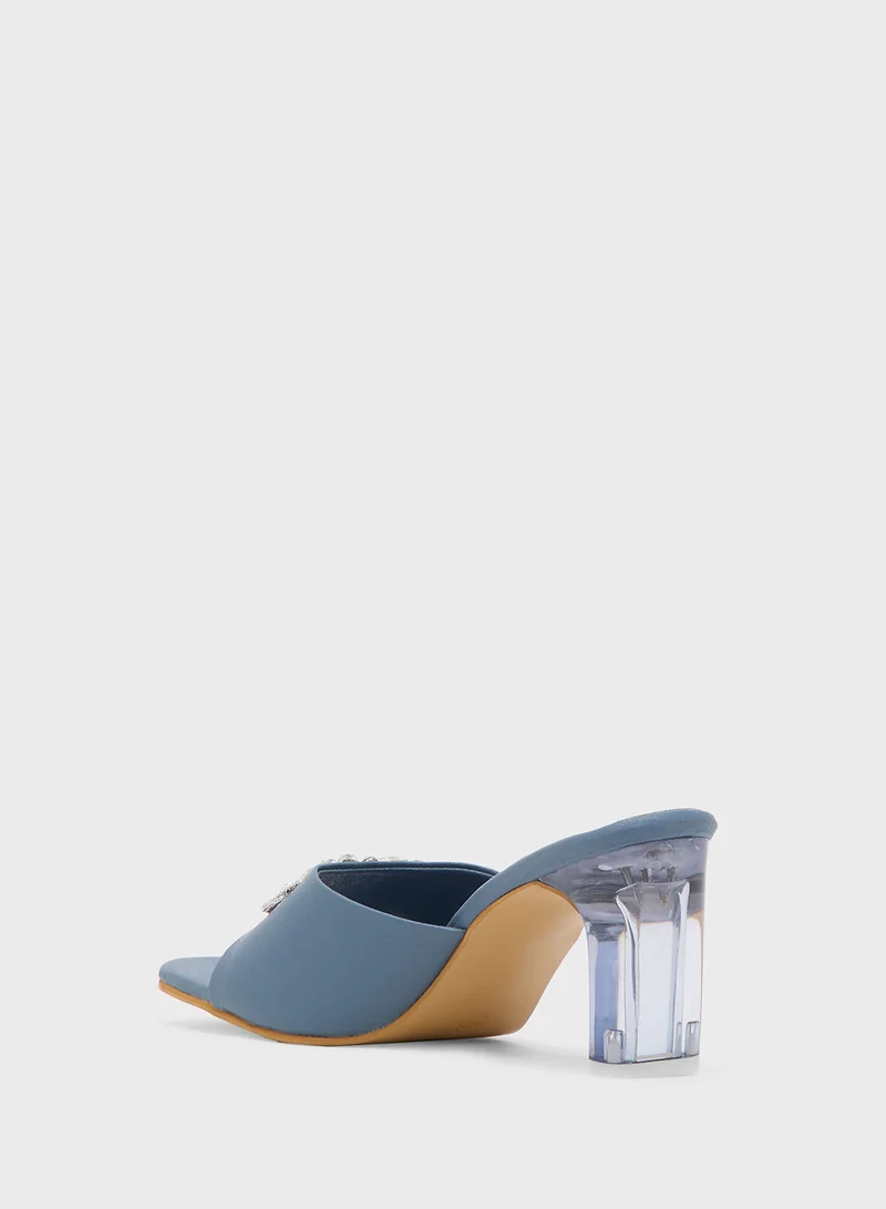 بيتك ستيبس High Heeled Sandal With Bow