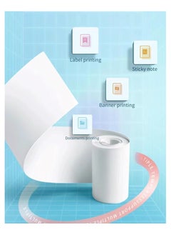 Huitich 1 Pc High-Quality Thermal Printer Paper Roll - 56mm x 26mm for Barcode Labels  - Image 3