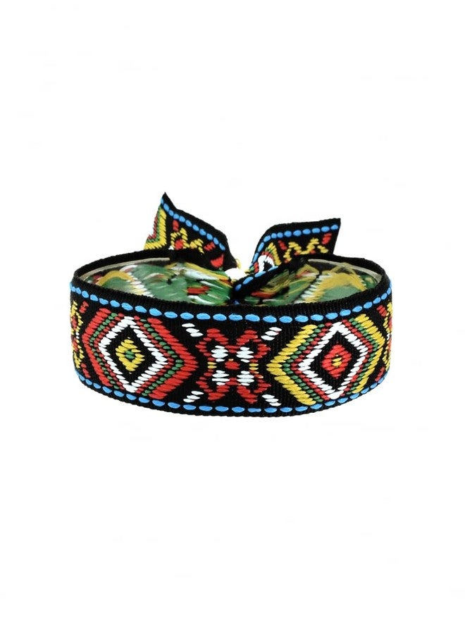 BDM Fabric Bracelets, Colorful Braided Bracelets, Ethnic, Adjustable Cartoon Fabric, Casual and Simple for Men and Women - Image 1