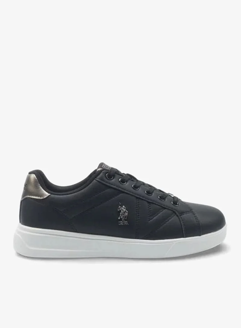 U.S. Polo Assn.  U.S. Polo Assn. EXXY GLB 6FX Women’s Sneakers Lace-Up Casual Shoes with White Platform Sole for Women | Best Price UAE
