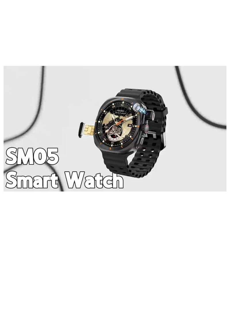 Modio Smart Watch SM05 with 3 Straps - Image 3