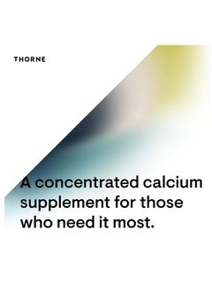 Thorne Calcium - Chelated Calcium for Enhanced Absorption, Dietary Supplement - 120 Capsules  - Image 5