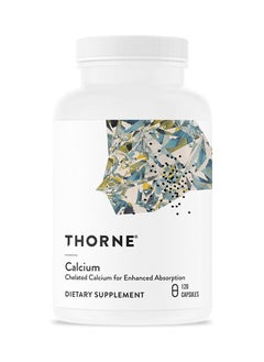 Thorne Calcium - Chelated Calcium for Enhanced Absorption, Dietary Supplement - 120 Capsules  - Image 1