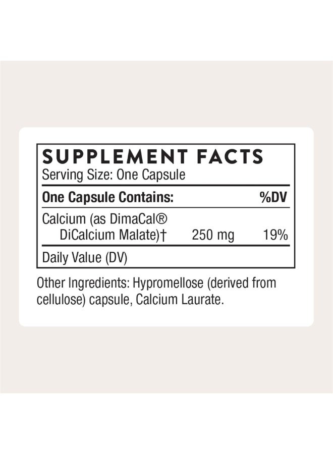 Thorne Calcium - Chelated Calcium for Enhanced Absorption - Dietary Supplement - 120 Capsules - Image 2