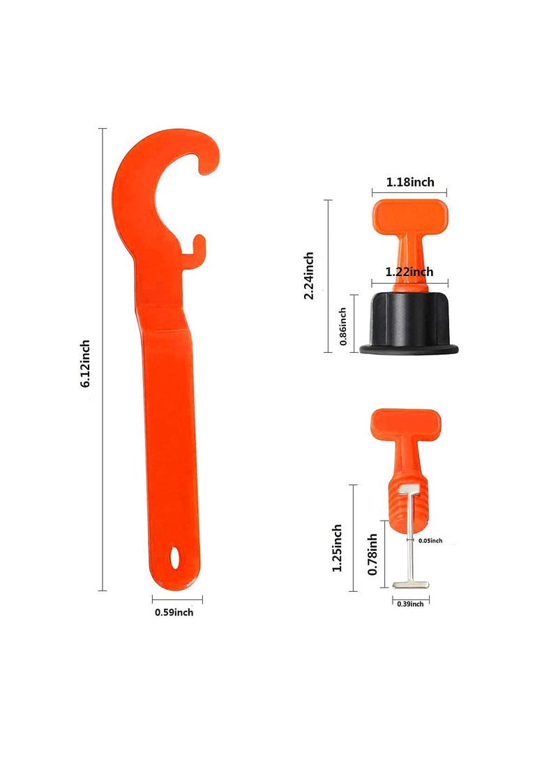 Maxxlite Maxxlite Reusable Tile Leveler Needle Thickness 15MM Suitable for 317MM Tile Tools with 09MM Spare Needle 50 PCS Tile Leveling System Kit Multicolor  - Image 3
