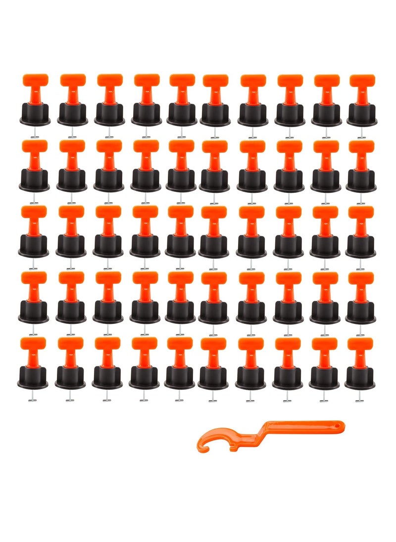 Maxxlite Maxxlite Reusable Tile Leveler Needle Thickness 15MM Suitable for 317MM Tile Tools with 09MM Spare Needle 50 PCS Tile Leveling System Kit Multicolor  - Image 1