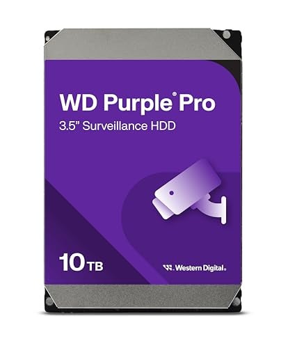 Western Digital 10TB WD Purple Pro Surveillance Internal Hard Drive HDD - SATA 6 Gb/s, 512 MB Cache, 3.5" - WD102PURP - Image 5