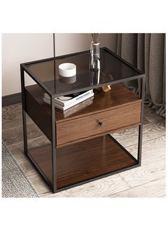 HXDream HXDream Bedside Table,Bedside Tables with Drawer,Side Table,Suitable for study, living room, bedroom  - Image 1