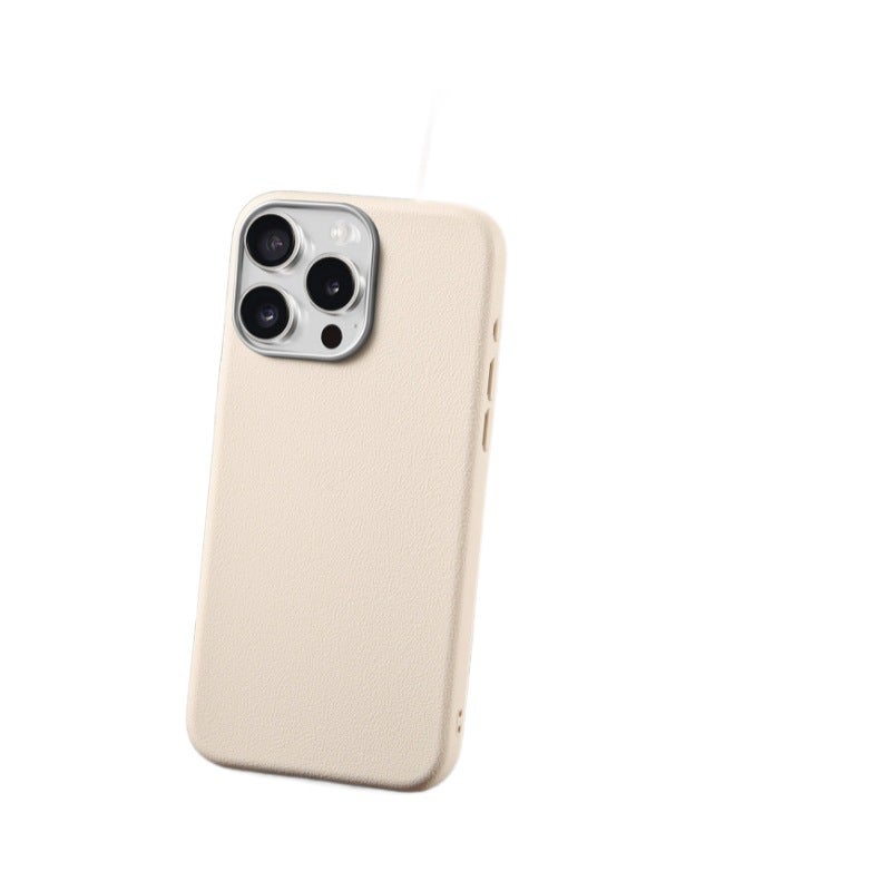 Leather Texture TPU Phone Case for iPhone 17/18, Shockproof, Full Coverage, Pink - Image 5