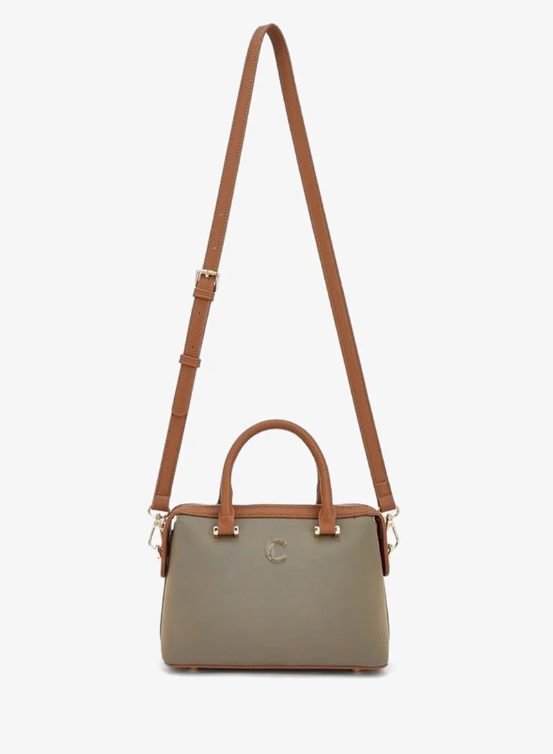 Le Confort Textured Tote Bag With Double Handle
