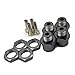 FainWan 4Pcs Aluminum 12mm Turn 17mm Wheel Hex Hub Conversion Adapter for 110 RC Car Upgrade Parts - Image 2