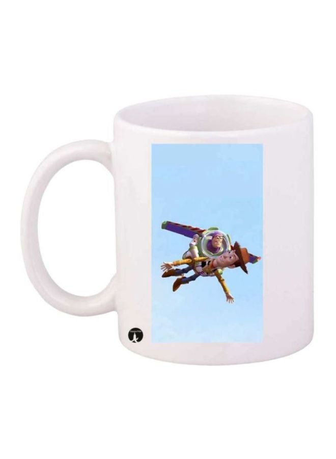 RYN Toy Story Printed Coffee Mug White/Blue/Purple
