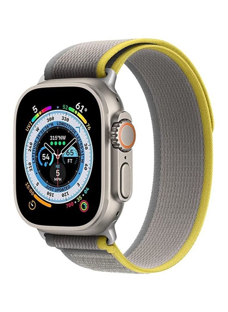 TWEGGON - Apple Watch Trail Loop Band for 46mm/45mm/44mm/49mm Yellow/Beige - Image 1
