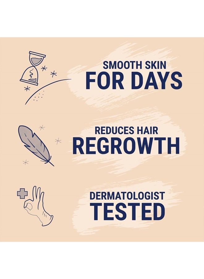 Nair كريم مرطب لإزالة الشعر من الوجه، بزيت اللوز الحلو، 2 أونصة - Image 5