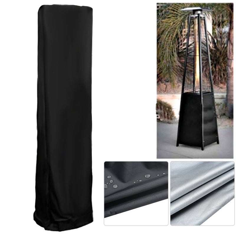Outdoor Waterproof Heater Dust Cover Dust proof Sunshade Protector Protective Covers (210D) - Image 5