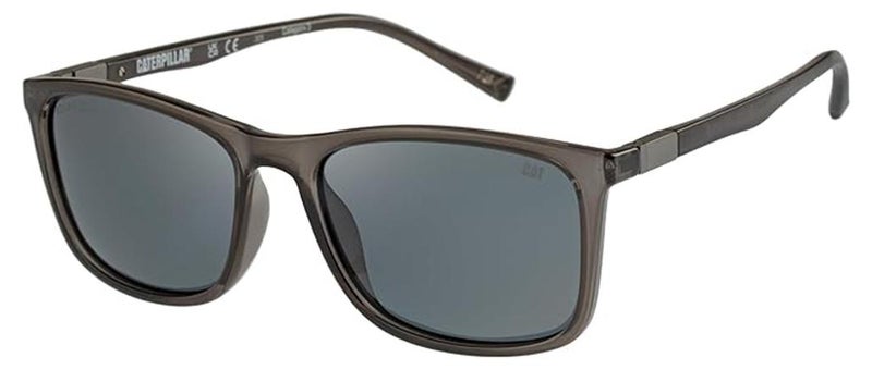 CAT Precision 8513 Men Polarized Square Sunglasses Grey 55 mm - Image 1