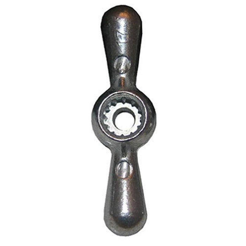 LASCO 015097 Metal Outside Faucet Hose Bibb Tee Handle 12 Point Broach