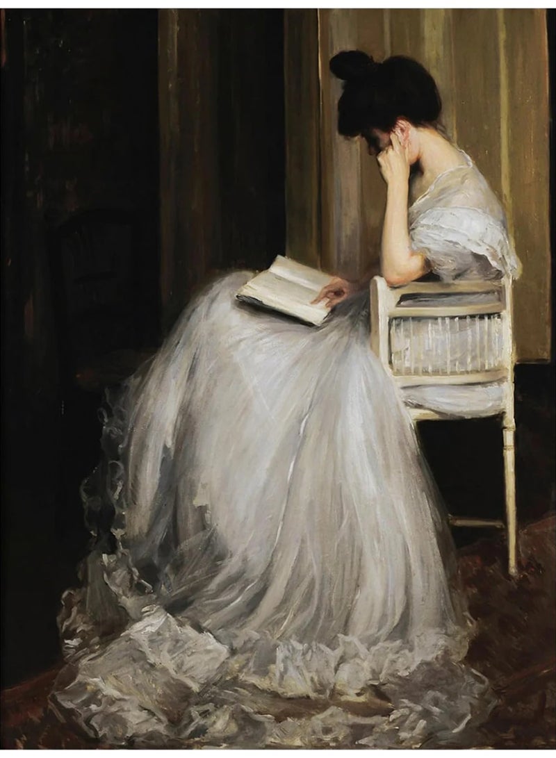 TNESSENTIAL ELEGANT ARTISTIC PAINTING CANVAS POSTER - Image 1