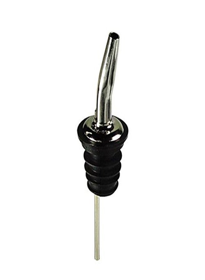 Co-Rect Stainless Steel Classic Bottle Pourers with Tapered Spout, 12 Pack - Image 1
