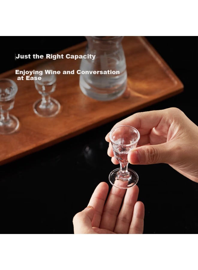 White Wine Glass Set High-end White Wine Pourer Glass Wine Glass Wine Pot Gift Box Style 1 Pot 6 Gl - Image 2