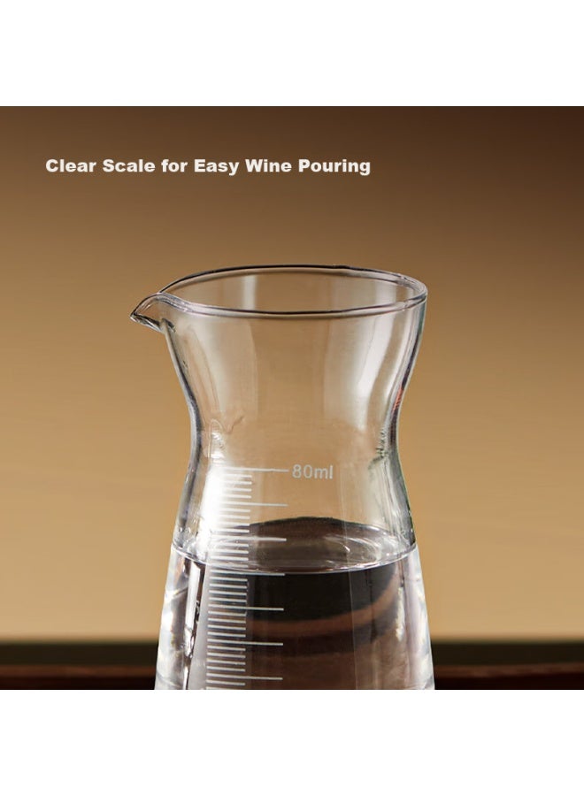 White Wine Glass Set High-end White Wine Pourer Glass Wine Glass Wine Pot Gift Box Style 1 Pot 6 Gl - Image 3
