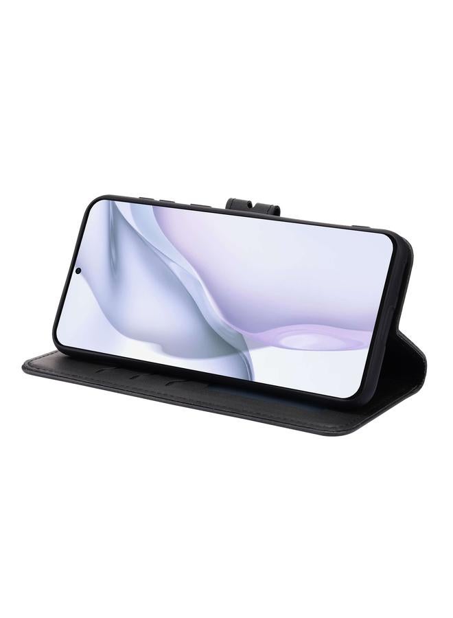 Zaboon Case For Huawei P50 Embossed Happy Cat Pattern Horizontal Flip Leather Case with Holder & Card Slots & Wallet - Image 4