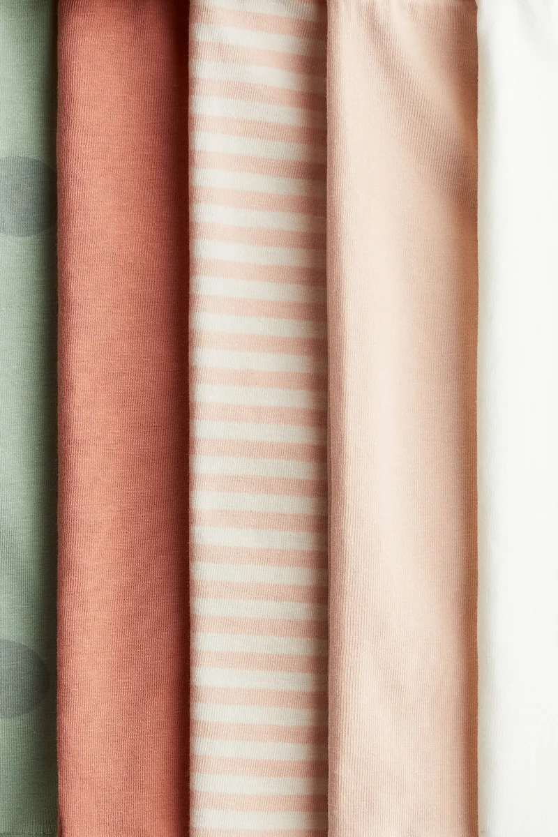 H&M 5-pack cotton cycling shorts